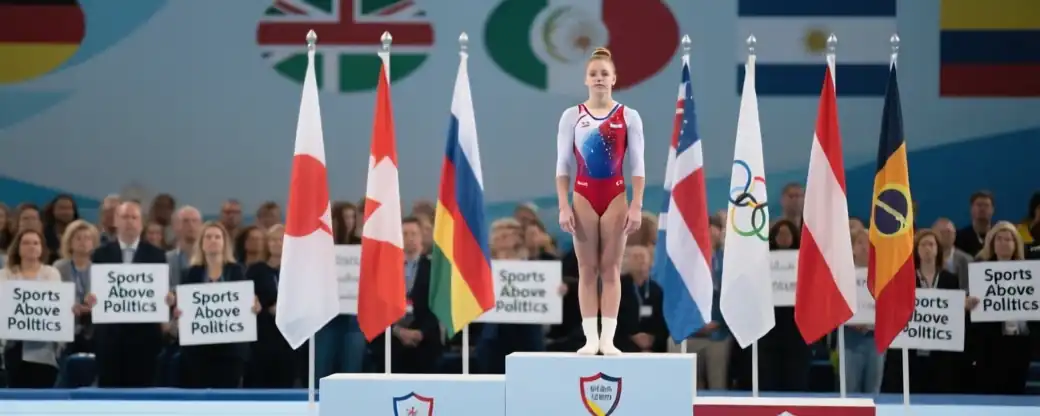 World Gymnastics Обновляет Правила Церемоний Награждения после Политических Инцидентов