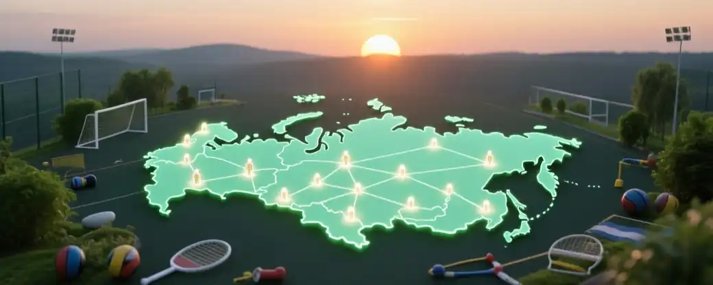 Рязанская область лидирует по активности в спорте с показателем более 60%