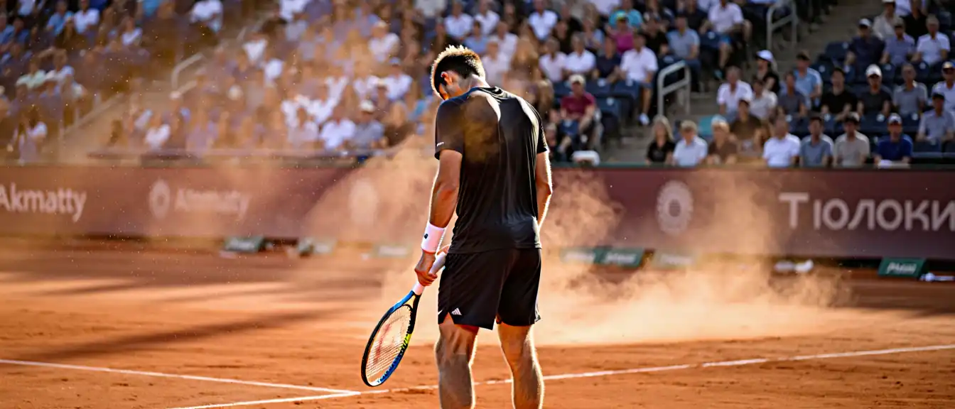 Карен Хачанов пробился в четвертьфинал теннисного турнира ATP в Алма-Ате после напряженного поединка с Томашем Махачем