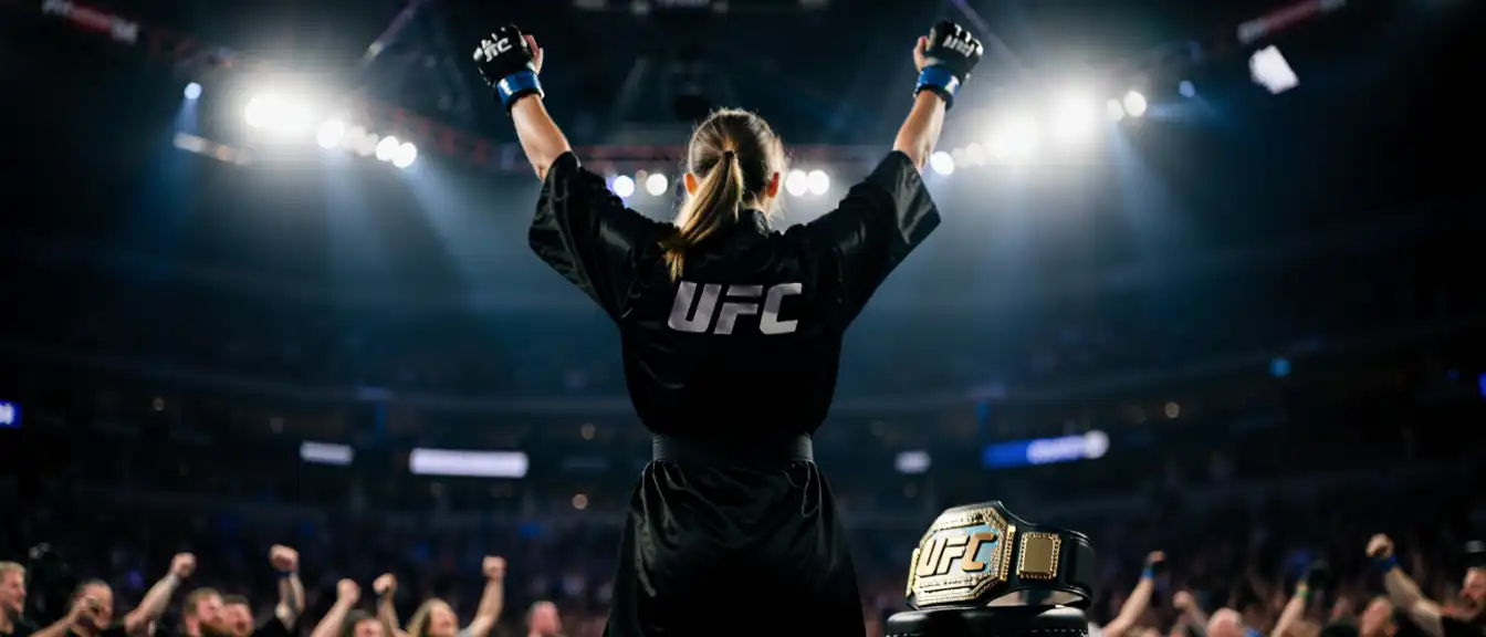 Наталия Силва завоевала пояс в наилегчайшем весе на турнире UFC 332 после триумфа над Ванг Цун