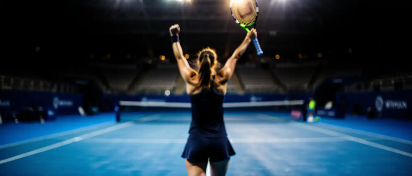 Победа Людмилы Самсоновой над Катериной Синяковой в первом раунде турнира WTA 1000 в Ухане