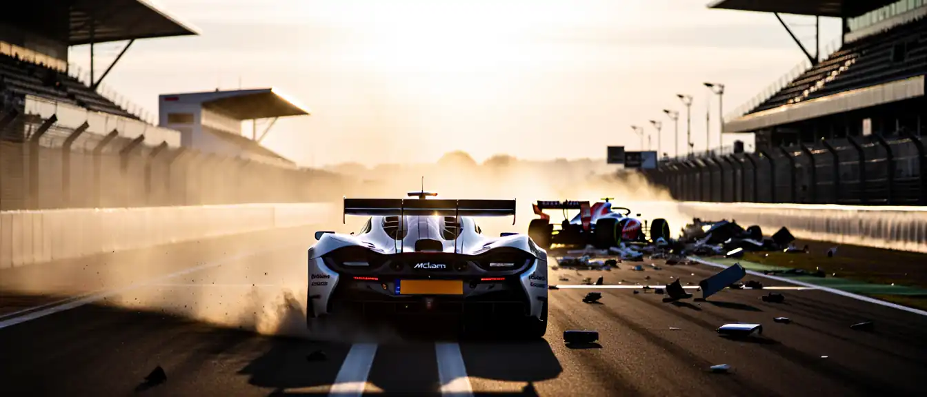 Триумф McLaren в Зандворте на фоне массового вылета фаворитов