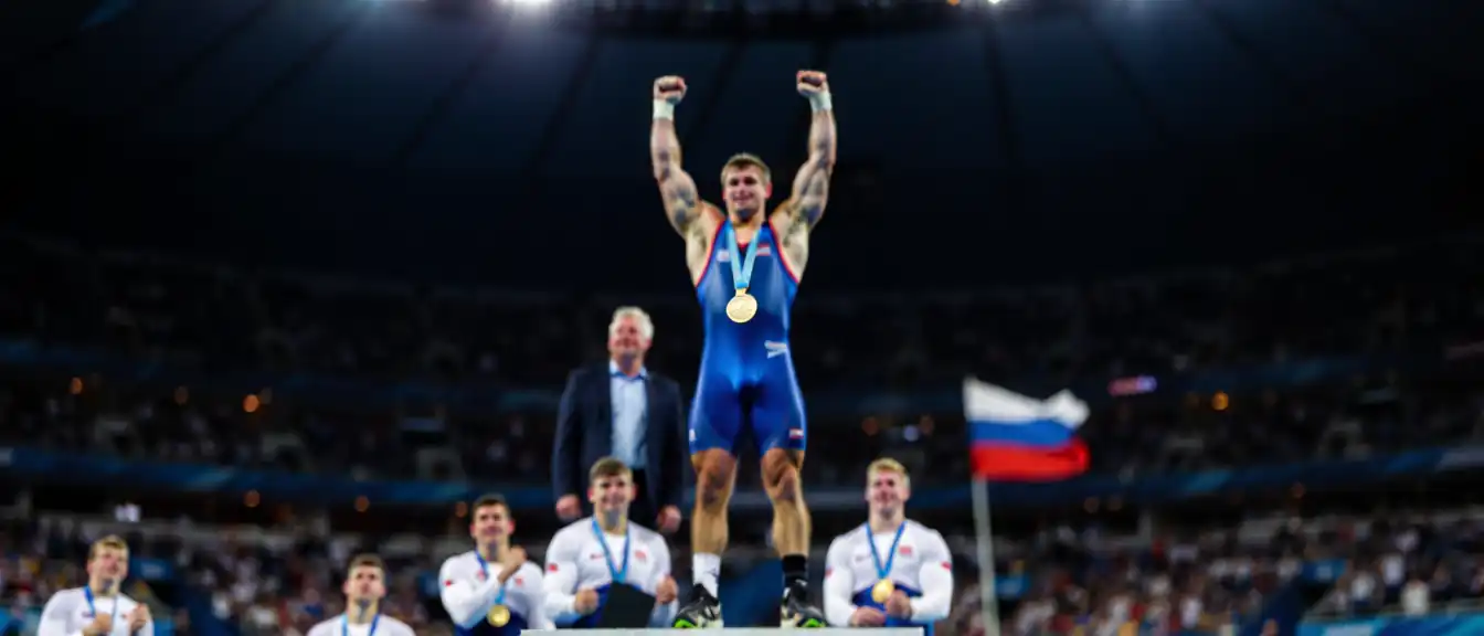 Золото чемпионата мира по борьбе завоевал российский борец Ибрагимов
